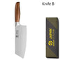 Professional Chef Knives Japanese Kitchen Knife Meat Fish Slicing Vegetable Cutter Butcher Cleaver Sashimi Cooking Utility Knife - Confia