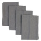 Set of 10 Pack Cocktail Napkins 40 X 40cm Cotton Blend Heavy Fabric Durable Linen Towel for Home Kitchen Wedding Decoration - Confia - reusablefoodstoragebags confia