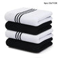 Kitinjoy 4/6pcs Cotton Towel For Kitchen Waffle Weave Stripe Kitchen Towel Absorbent Dishcloth Soft Drying Home Cleaning Cloths - Confia - reusablefoodstoragebags confia