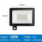 LED Floodlights 100W 50W 30W 20W 10W PIR Motion Sensor IP66 Waterproof LED 220V Hanging Exterior Outdoor Wall Lamp Spotlight - Confia