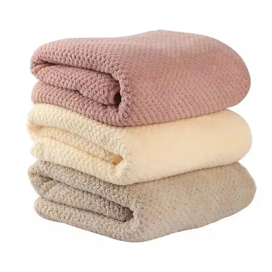 Bathing Towels, Household Ultra-Fine Fiber Towels - No Shed Hair Lightweight & Quick Drying | Ultra Absorbent Towel - Confia - reusablefoodstoragebags confia