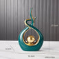 Abstract Ceramic Statue Modern Luxury Living Room Home Decor Accessories Office Decoration Desk Souvenirs Crafts Gifts - Confia