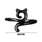 Adjustable Size Yarn Ring Cat Ears Crochet Ring Beginner Knitting Crocheting Loop Thread Wrapped Rings Tension Regulator Tool - Confia