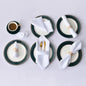 12Pcs 30*30cm Square Satin Table Napkin | Hotel Serving Table Napkins | Washable Handkerchief | Wedding Birthday Banquet Decoration - Confia - reusablefoodstoragebags confia