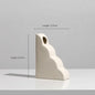 Modern Simple Ceramic Art Vase Dried Flowers Flower Arrangement Ornaments Living Room TV Cabinet Bedroom Desktop Home Decoration - Confia