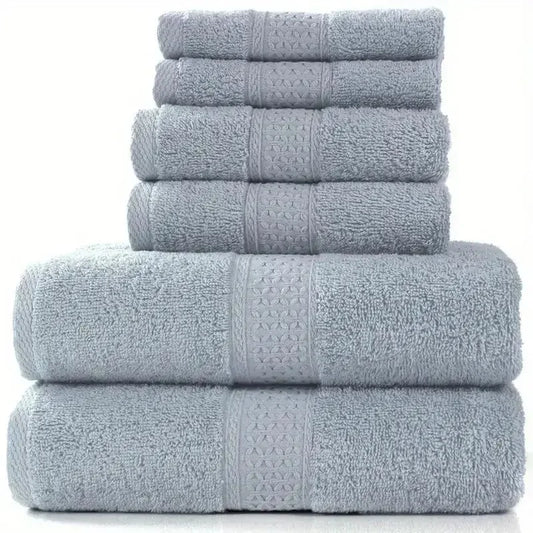 Bath Towel Washcloth Microfiber Towels for Bath Solid Color Soft Absorbent Towels Multipurpose Use For Hotel Bathroom - Confia - reusablefoodstoragebags confia