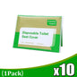 Disposable Toilet Seat Cover Portable Travel Camping Hotel Bathroom Toilet Mat Pads Degradable Soluble Water Toilet Covers Paper - Confia - reusablefoodstoragebags confia