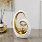 Abstract Ceramic Statue Modern Luxury Living Room Home Decor Accessories Office Decoration Desk Souvenirs Crafts Gifts - Confia