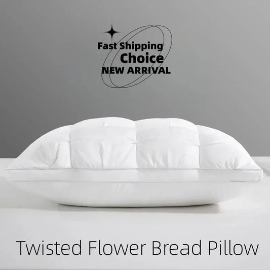 Sleeping Pillows 5-star Hotel Neck Pillow Three-dimensional Soft Solid Color Pillow Conjugated Microfiber Comfortable Pillows - Confia - reusablefoodstoragebags confia