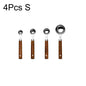 1/4/8pcs Stainless Steel Measuring Spoons With Scale Wooden Handle Household Kitchen Dining Bar Baking Tools Measuring Cups - Confia