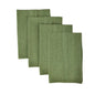 Set of 10 Pack Cocktail Napkins 40 X 40cm Cotton Blend Heavy Fabric Durable Linen Towel for Home Kitchen Wedding Decoration - Confia - reusablefoodstoragebags confia