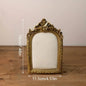 1PC Exquisite Vintage Photo Frames Elegant Beautiful Golden Resin Photo Frame Living Room Decoration Wedding Gift Photo Frames - Confia