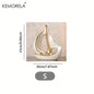 Ceramics Luxury Sailboat Sculpture Post-modern Living Room Ornaments Office Desk Accessories Decorative Boat Figurines Craft - Confia