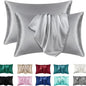 1pc Boost Beauty Sleep Silky Satin Pillowcases: Cooling, Hair and Skin-Friendly, Easy-Care - Confia - reusablefoodstoragebags confia