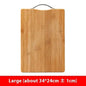 Chopping Board Bamboo Cutting Board Butcher Block for Kitchen Vegetables, Fruits, Cheese and Charcuterie - Confia