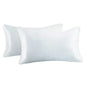 2pcs/lot Solid Silky Satin Skin Care Pillowcases Hair Anti Pillow Case Queen Size Envelope Pillow Covers for Home Hotel Travel - Confia - reusablefoodstoragebags confia
