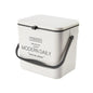 7/12L Compost Bin Wall Mounted Garbage Container with Lid Hanging Garbage Basket Recycling for Kitchen Counter Top Or Under Sink - Confia - reusablefoodstoragebags confia