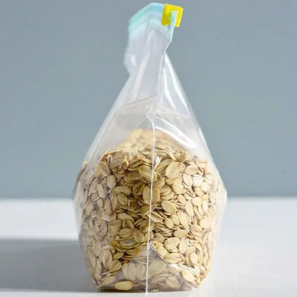 Reusable Storage Bags, Zipper Lock Bags, Food Grade Transparent Storage Bags - Confia - reusablefoodstoragebags confia