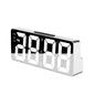 Latest Digital Clock LED Alarm Clock Bedroom Electronic Desktop Clock With Temperature Display Adjustable Brightness 12/24 Hours - Confia