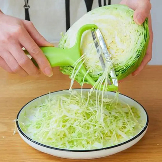 Cabbage Slicer Vegetable Cutter Cabbage Grater Salad Potato Slicer Melon Carrot Cucumber Shredder Home Kitchen Tools - Confia