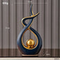 Abstract Ceramic Statue Modern Luxury Living Room Home Decor Accessories Office Decoration Desk Souvenirs Crafts Gifts - Confia