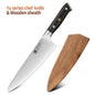 XINZUO Classic Design 8.3'' Chef Knife Kitchen Knife 56-58HRC German 1.4116 Steel Razor Sharp Cutting Meat With Comfort Handle - Confia