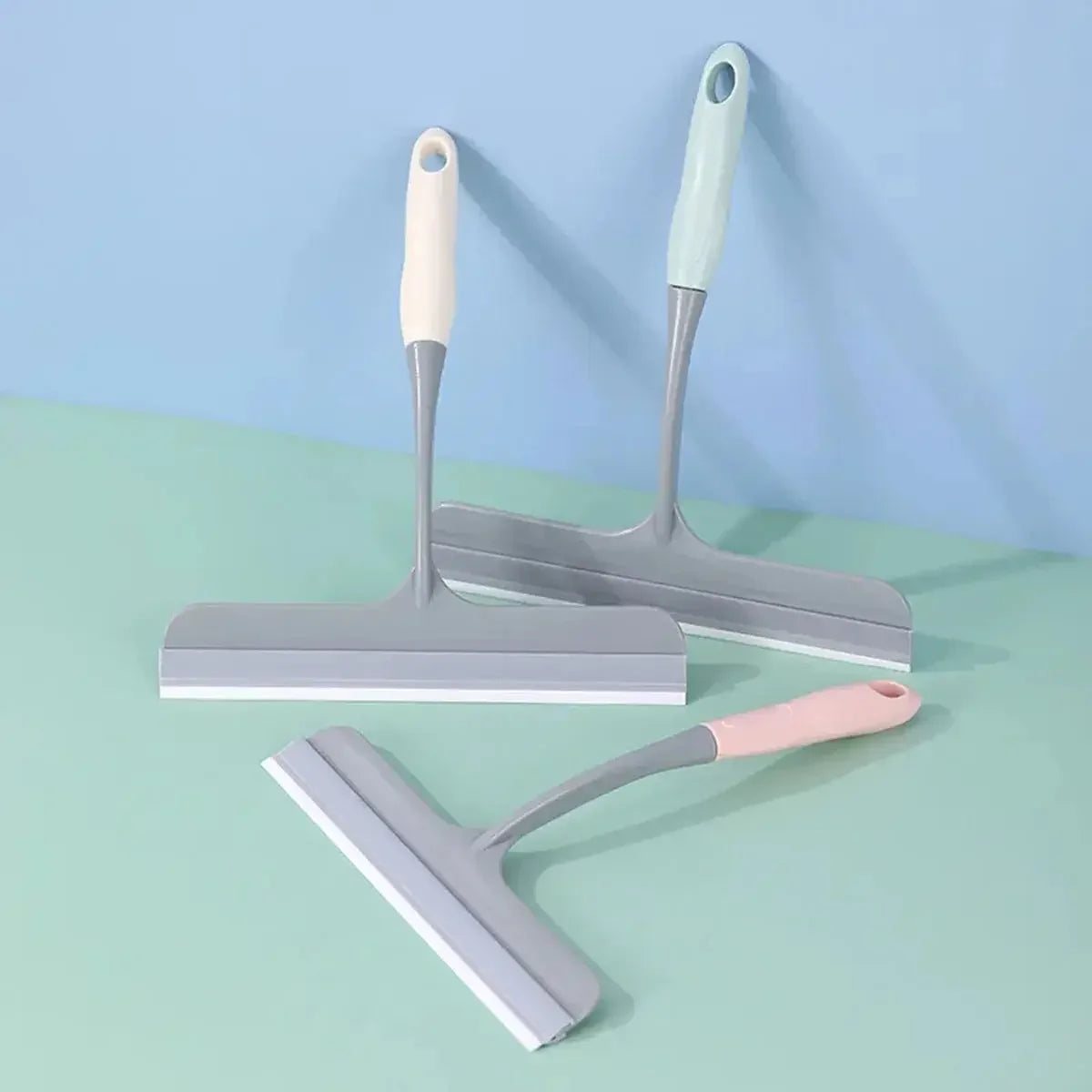 All Purpose Squeegee for Glass Shower Doors, Car Window, Home Mirrors, Bathroom Shower Cleaner Wiper - Confia - reusablefoodstoragebags confia
