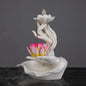 Ceramic Backflow Incense Stove Zen Buddha Hand Creative Home Agave Incense Incense Stove Incense Plate Accessories - Confia