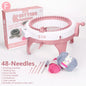 Manual Automatic Knitting Machine DIY Wool Crochet Scarf Sweater Adult Children Hats Socks Artifact Knitting Tools 22/40/48 Need - Confia
