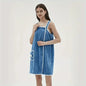 Microfiber Bathing Wearable Magic Towel Bath Towel Beach and Spa Bathrobe Bathroom Towel Dress with Straps for Girls & Women Absorb Water | Washable Bathrobe - Confia - reusablefoodstoragebags confia