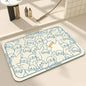 Bath Mats Cute Cat Dog Diatom Ooze Kitchen Accessories Prayer Mat Diatomaceous Earth Mat Non-Slip Super Absorbent Quick Drying Bathroom Mat Natural, Easy to Clean - Confia - reusablefoodstoragebags confia