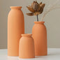 Ceramic Vase,Small Vases for Decor, Set 3 Modern Boho Vases for Flower Pampas, Fit for Living Room Desk Shelf Decor - Confia