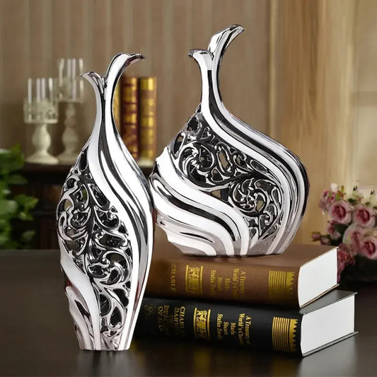 European Wedding Decor Crafts Ceramic Creative Room Decoration Handicraft Porcelain Figurines Decorations W3907 - Confia