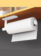 Kitchen Paper Towel Holder Adhesive Tissue Hanger Toilet Roll Paper Dispenser Multifunctional Paper Napkin Holder - Confia - reusablefoodstoragebags confia