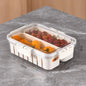Refrigerator Storage Container with Lid - Multifunctional Serving Veggie Tray - Confia - reusablefoodstoragebags confia