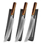 Chef Cooking Knives Wood Handle Japanese Damascus Steel Knife Cleaver Meat Vegetables Slicing Fruit Paring Kitchen Knives Tools - Confia