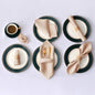 12Pcs 30*30cm Square Satin Table Napkin | Hotel Serving Table Napkins | Washable Handkerchief | Wedding Birthday Banquet Decoration - Confia - reusablefoodstoragebags confia